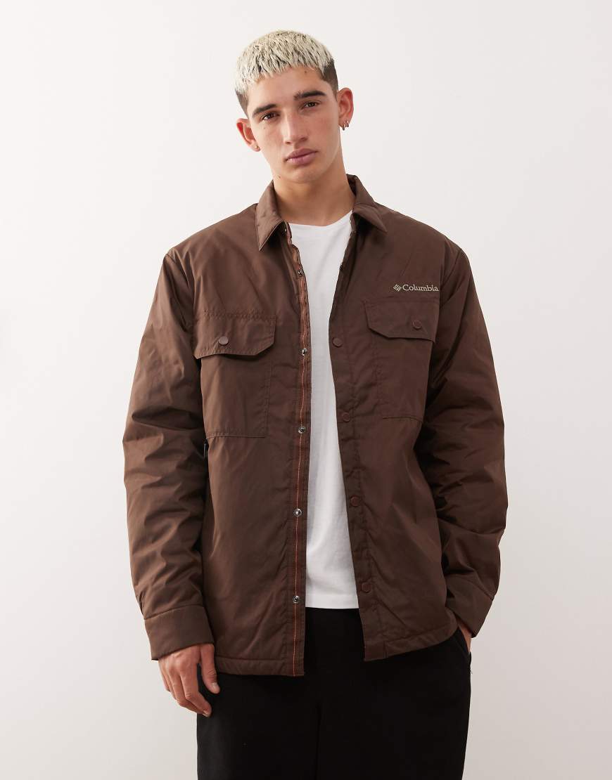 Columbia - Landroamer - Hemdjacke in Braun-Brown von Columbia