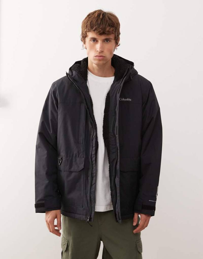 Columbia - Landroamer - Jacke in Schwarz mit Futter aus Sherpa-Fleece Columbia - Landroamer - Jacke in Schwarz mit Futter aus Sherpa-Fleece von Columbia