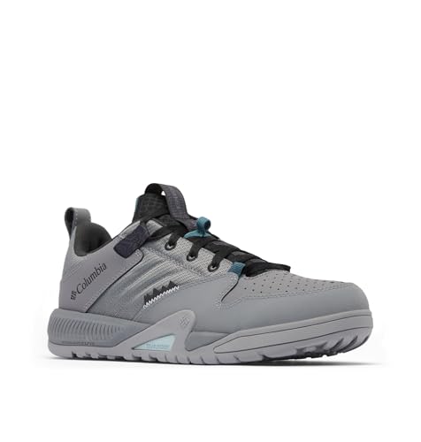 Columbia Landroamer Trailrider Wanderschuh für Herren, Titangrauer Stahl/Crushed Blue, 40.5 EU von Columbia