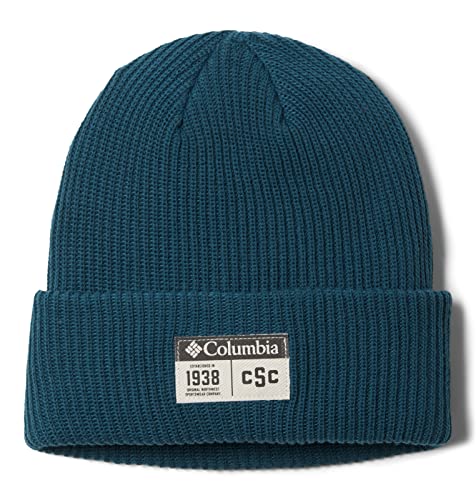 Columbia Lost Lager II Beanie Night Wave, Varsity Patch - - Columbia Lost Lager II Beanie Night Wave, Varsity Patch - - von Columbia