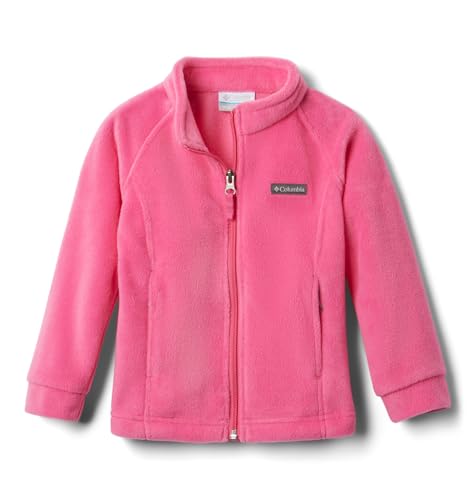 Columbia Mädchen Benton Springs Fleece Fleecejacke, Pink Ice, X-Small von Columbia