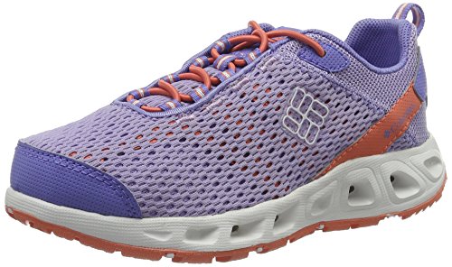 Columbia Mädchen Youth Drainmaker Iii Trekking-& Wanderhalbschuhe, Violett (Whitened Violet, Lychee 501) von Columbia