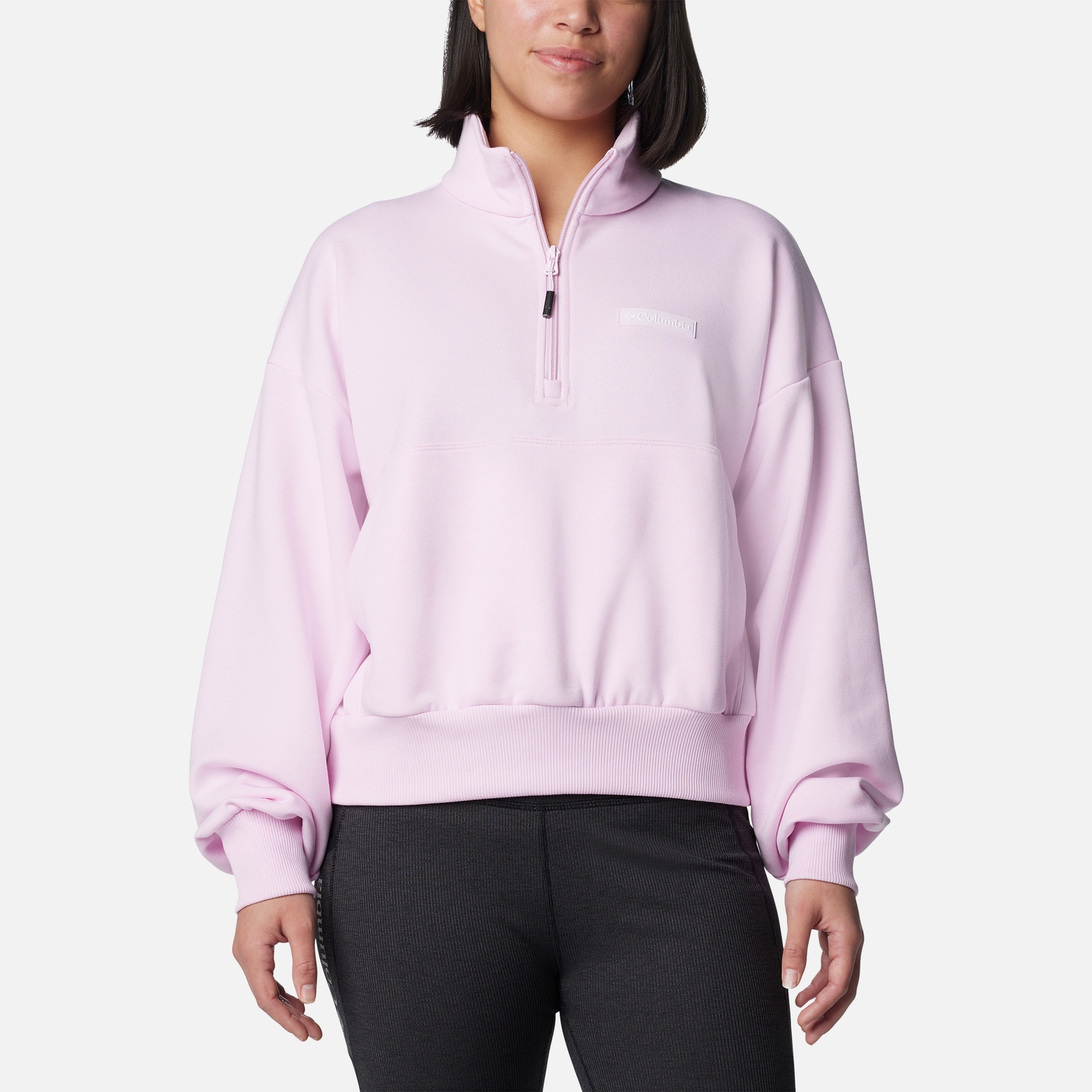 Columbia Marble Canyon™ French Terry Stretch-Jersey Quarter-Zip Sweatshirt - L von Columbia