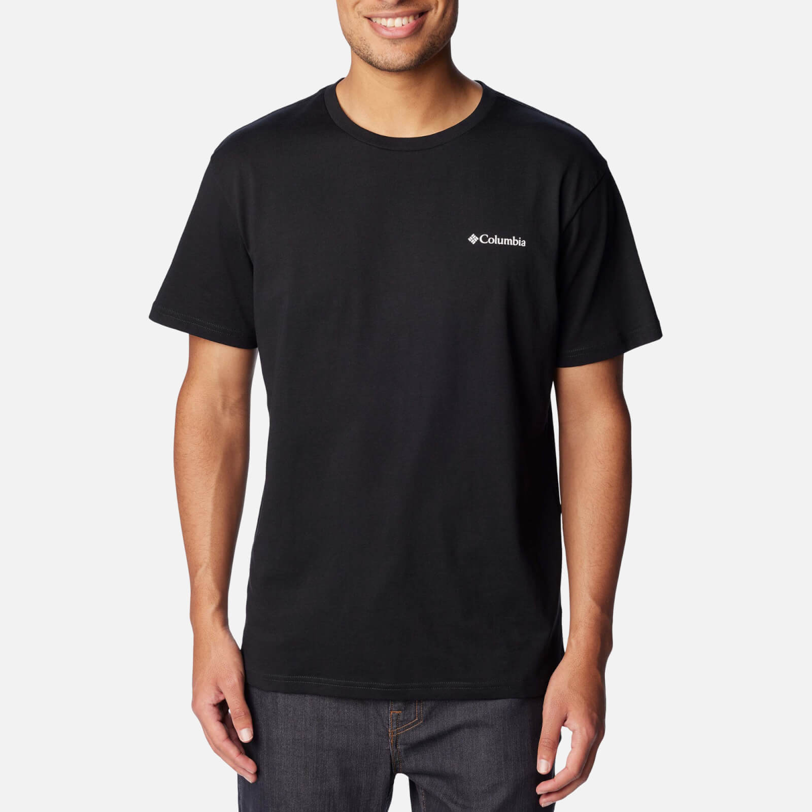 Columbia Basic Logo Organic Cotton T-Shirt - S von Columbia