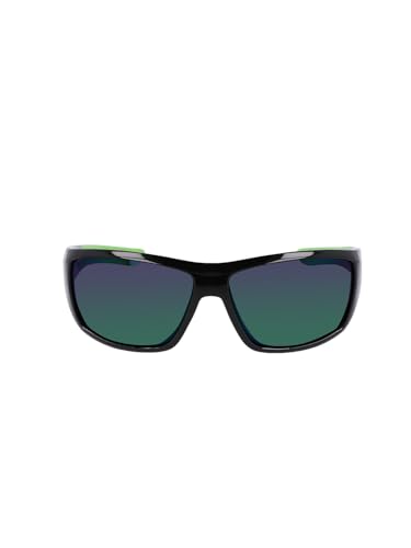 Columbia Men's Sunglasses C525SP UTILIZER - Shiny Black & Green/Green Mirr with Green Mirror Lens von Columbia