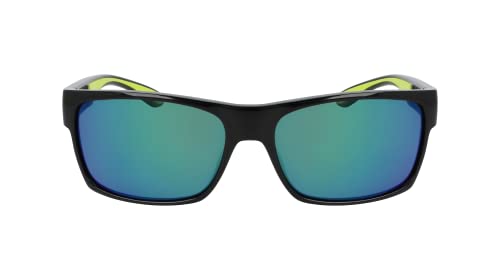 Columbia Men's Sunglasses C566SP BRISK TRAIL - Black/Green Flash with Polar Grey W/Green Flash Lens von Columbia