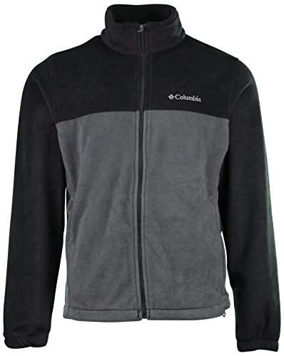 Columbia Mens Granite Mountain Fleece Jacket-Dark Gray/Gray-XL von Columbia