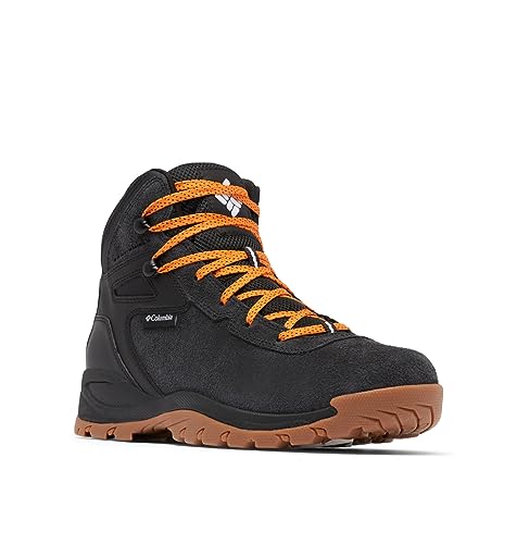 Columbia Herren Trekking Shoes, Schwarz/Signalorange, 45 EU von Columbia