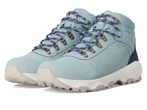 Columbia Newton Wander Wanderschuh für Damen, Crushed Blue/White Peach, 7 Wide von Columbia