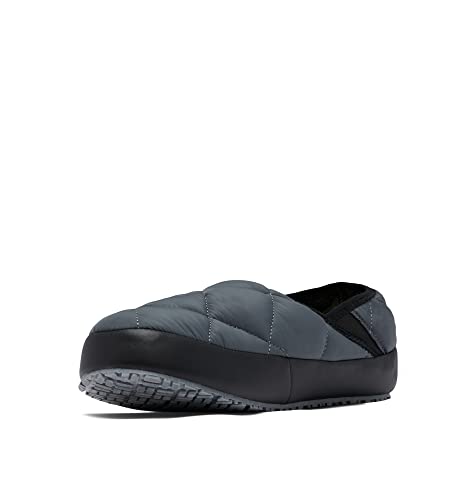 Columbia Omni-Heat Lazy Bend Moc Hausschuhe für Herren, Grau (Graphite x Laser Lemon), 43 EU von Columbia