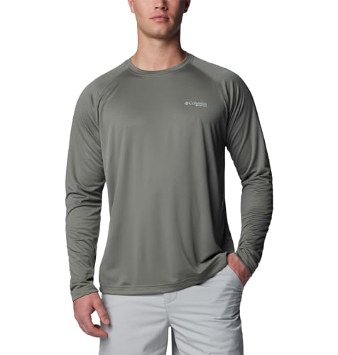 Columbia PFG Solar Stream Herren Langarm, Zypresse, 3X von Columbia