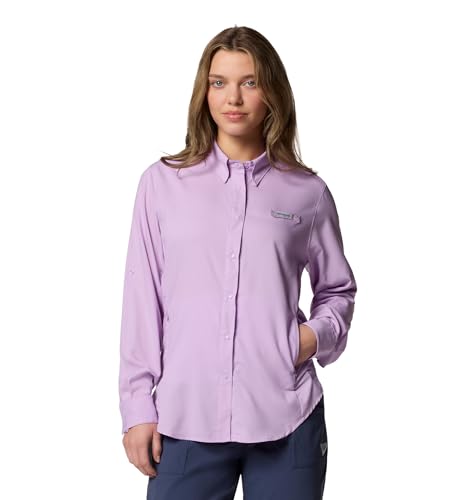 Columbia PFG Tamiami II Langarmshirt für Damen, Hortensie, X-Klein Columbia PFG Tamiami II Langarmshirt für Damen, Hortensie, X-Klein von Columbia