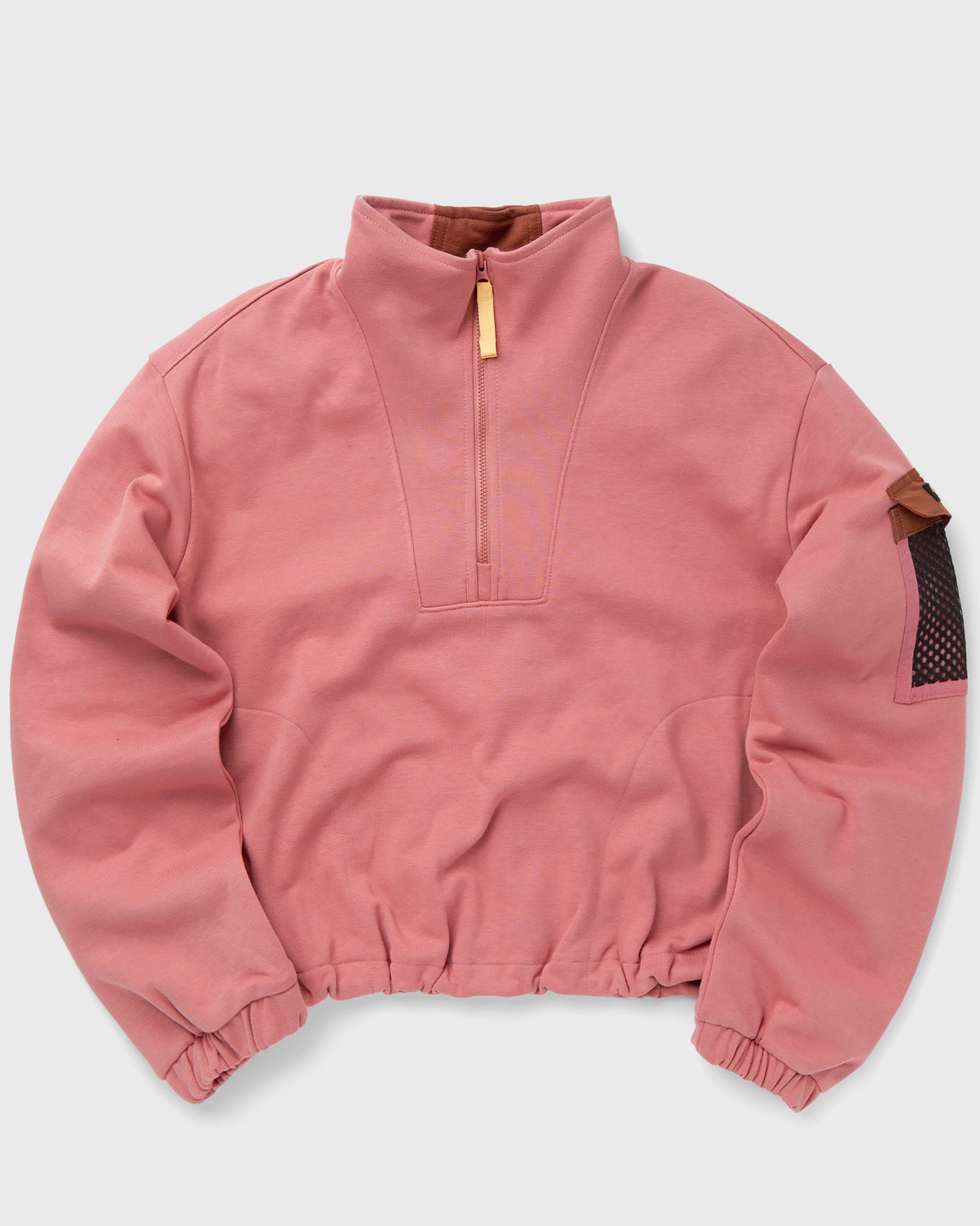 Columbia Painted Peak Cropped Fleece women Half-Zips pink in Größe:S von Columbia