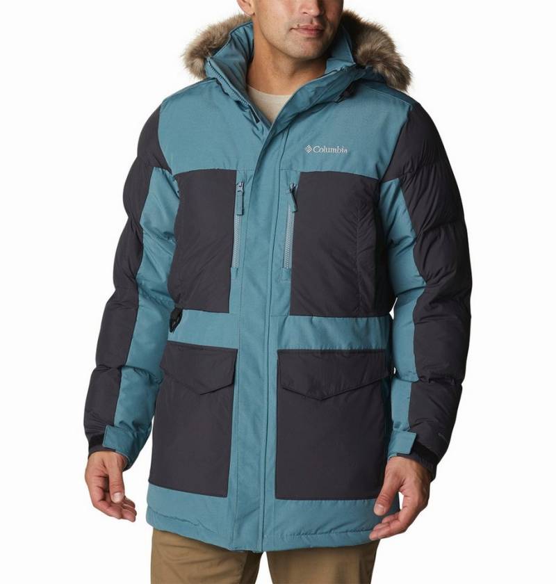Columbia Parka Marquam Peak Fusion (Omni-Heat Infinity) blau Herren von Columbia