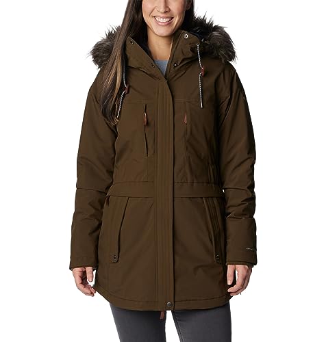 Columbia Damen Payton Pass isolierte Jacke, olivgrün, 38 von Columbia