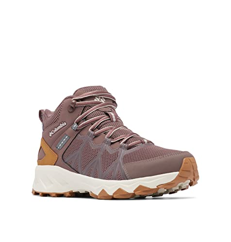 Columbia Peakfreak II Mid Outdry WP wasserdichte Wanderstiefel für Damen, Braun (Basalt x Dark Stone), 39.5 EU von Columbia