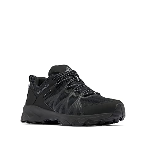 Columbia Peakfreak II Outdry WP wasserdichte Wanderschuhe für Herren, Schwarz (Black x Shark), 42 EU von Columbia