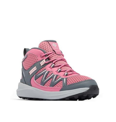 Columbia Youth Peakfreak Rush Waterproof Mid Rise Trekking-und Wanderstiefel, Rosette, Pink Haze, 33 EU von Columbia
