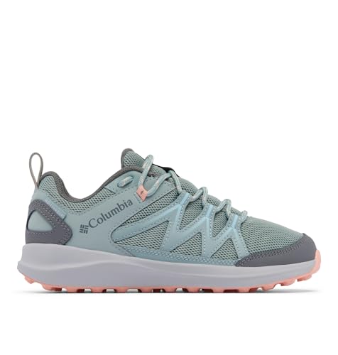 Columbia Peakfreak Rush Wp Low Rise Trekking-und Wanderschuhe, Crushed Blue Blush Rose, 34 EU von Columbia