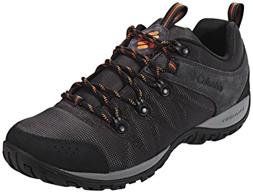 Columbia Peakfreak Venture LT Trekking Und Wanderschuhe für Herren, Schwarz (Shark x Valencia), 47 EU von Columbia