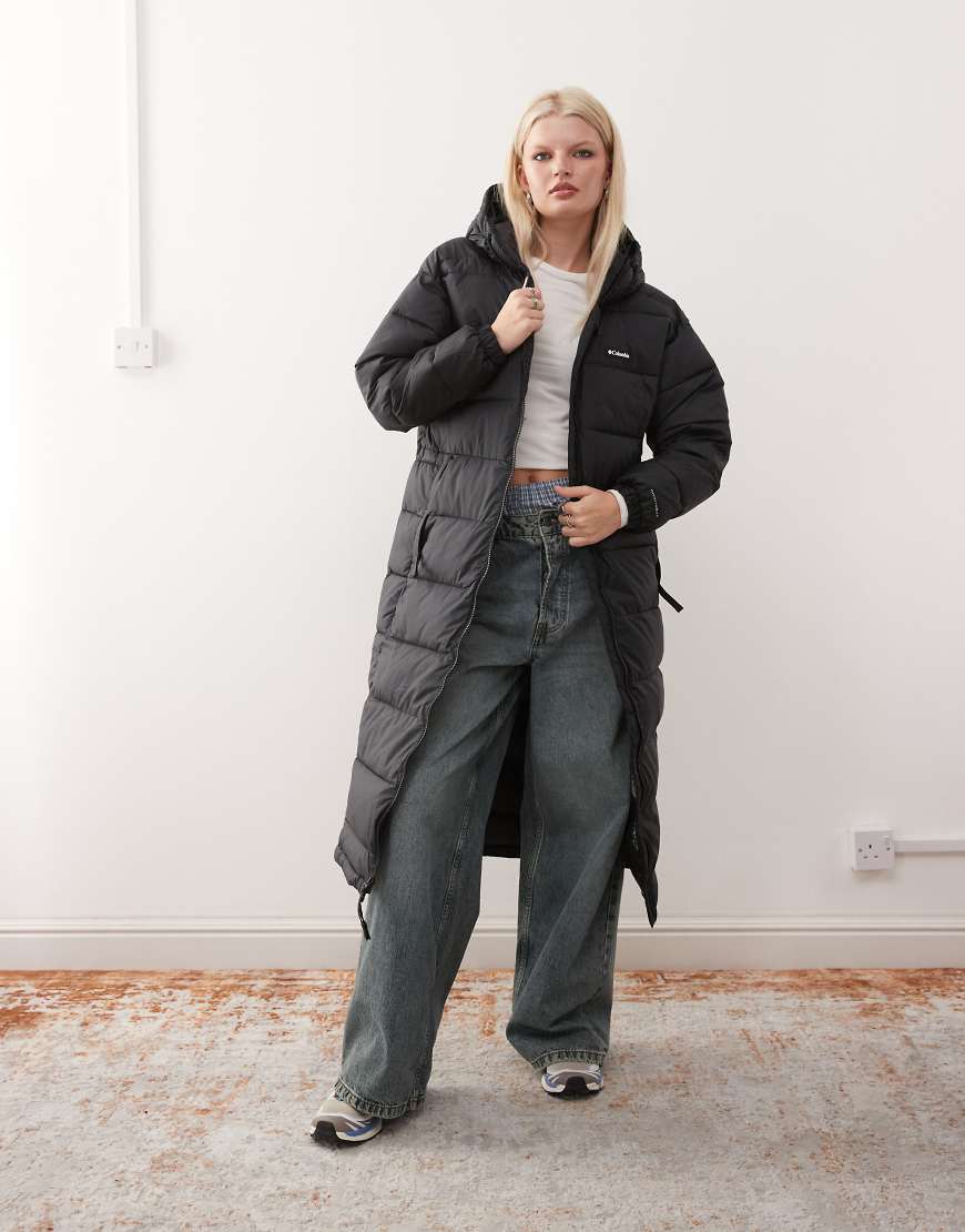 Columbia - Pike Lake II - Lang geschnittene Jacke in Schwarz von Columbia