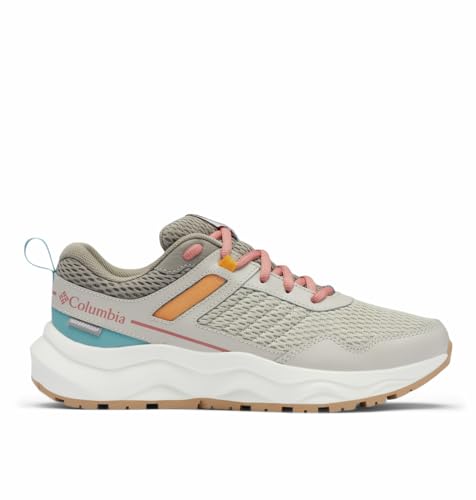 Columbia Plateau Waterproof wasserdichte Trekking Und Wanderschuhe für Damen, Grau (Light Cloud x Snowcap), 41.5 EU von Columbia