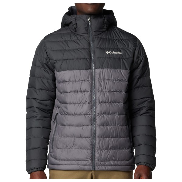 Columbia - Powder Lite II Hooded Jacket - Kunstfaserjacke Gr XXL grau von Columbia