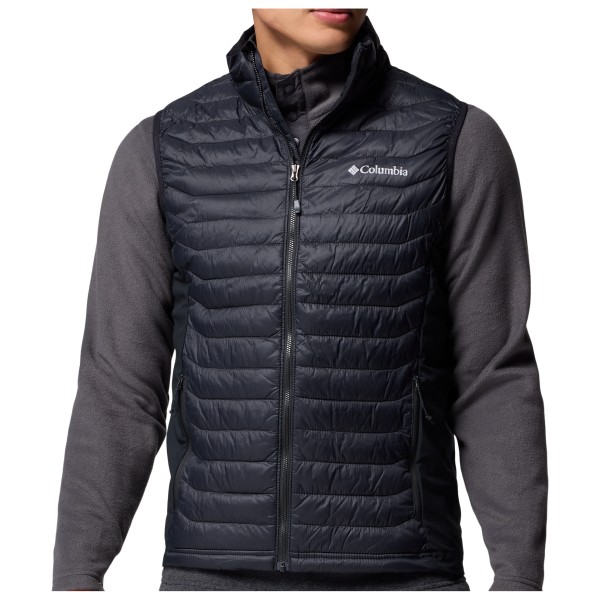 Columbia - Powder Pass Hybrid Vest - Kunstfaserweste Gr XXL grau von Columbia