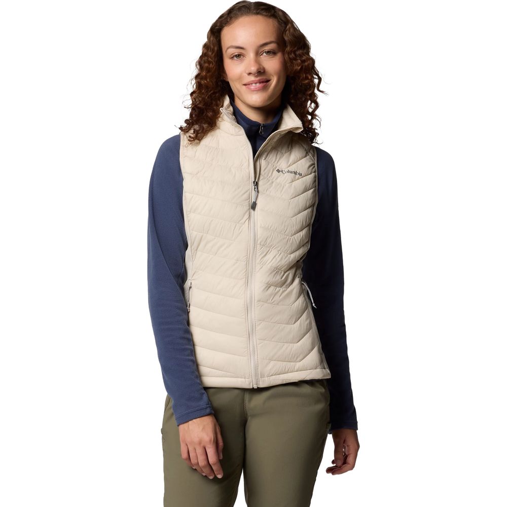 Columbia Powder Pass II Hybrid Damen Weste dark stone L von Columbia