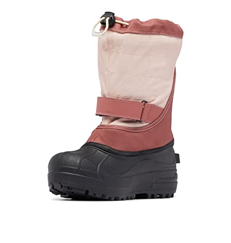 Columbia Powderbug Plus Winterstiefel für Kinder (Kleinkind/kleines Kind), Dusty Pink, Beetroot, 11 US Little Kid von Columbia