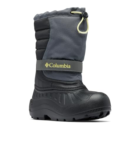 Columbia Powderbug Snowlite Schneestiefel, Dunkelgrau/Schwarz, 28 EU von Columbia