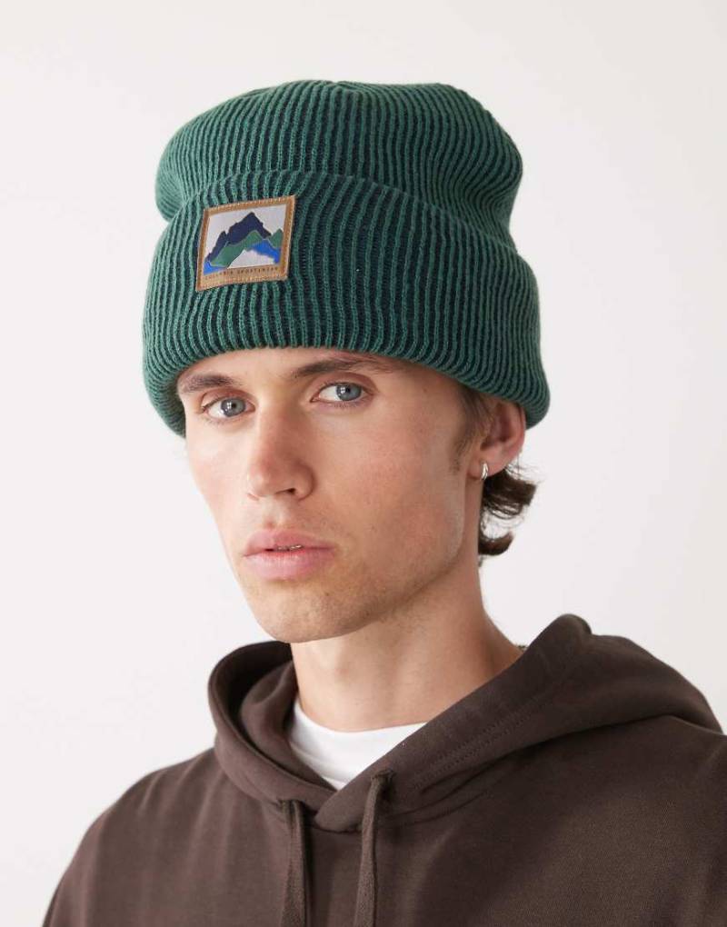 Columbia - Provisions - Beanie in Grün mit umgeschlagenem Rand von Columbia