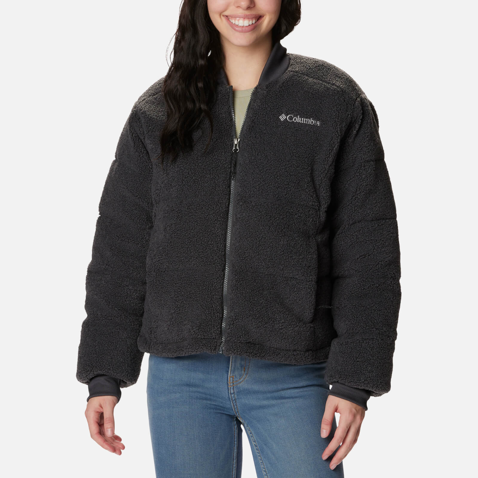 Columbia Puffect™ Novely Sherpa Bomber Jacket - L von Columbia