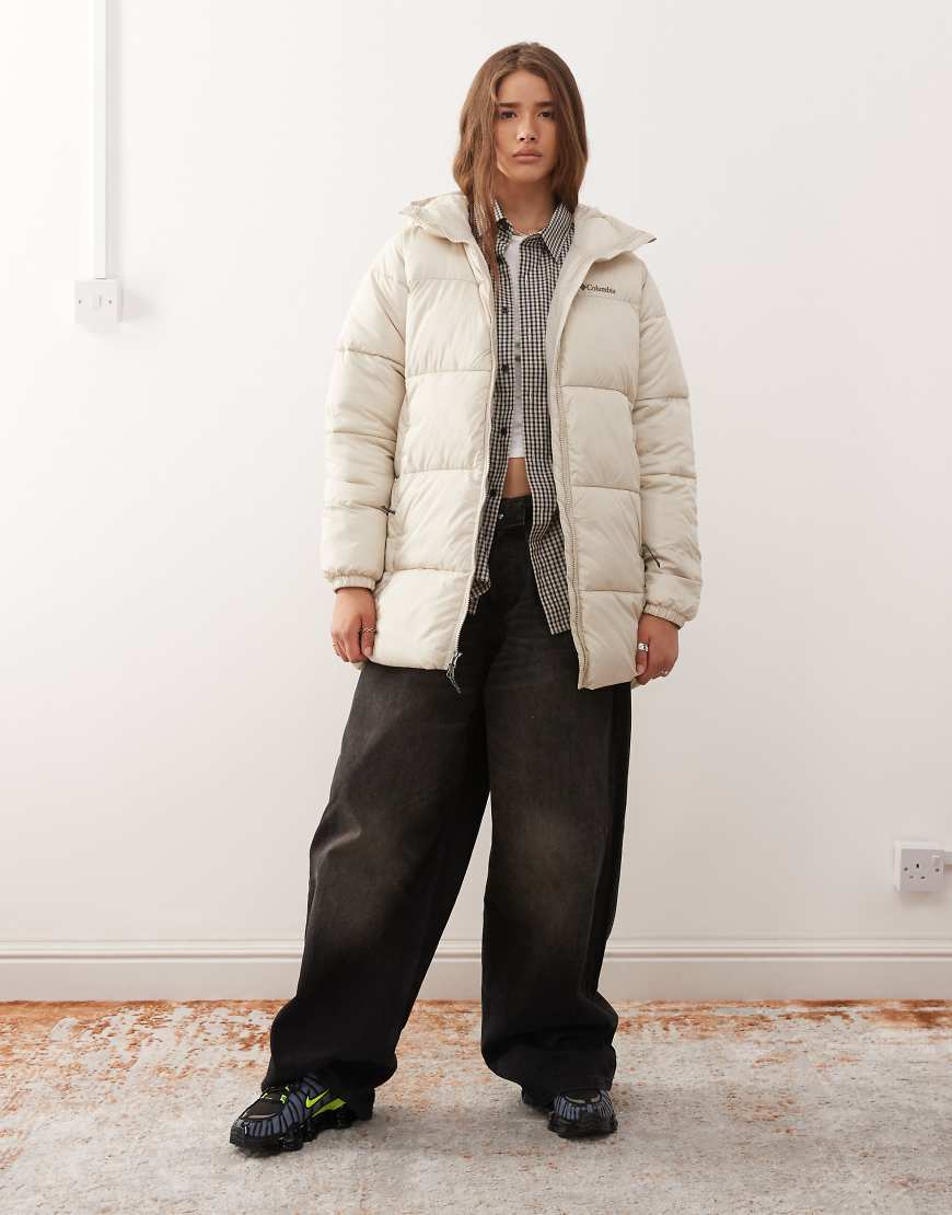 Columbia - Puffect II - Cropped Mantel in Beige-Neutral von Columbia