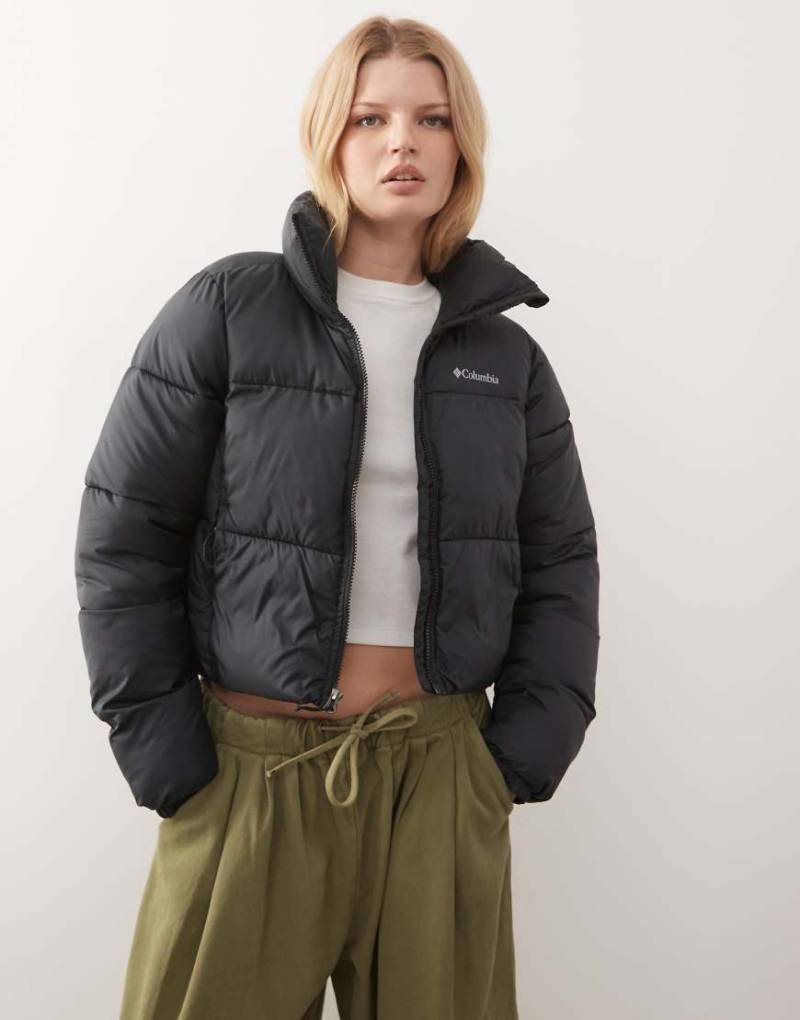 Columbia - Puffect II - Kurze Steppjacke in Schwarz von Columbia