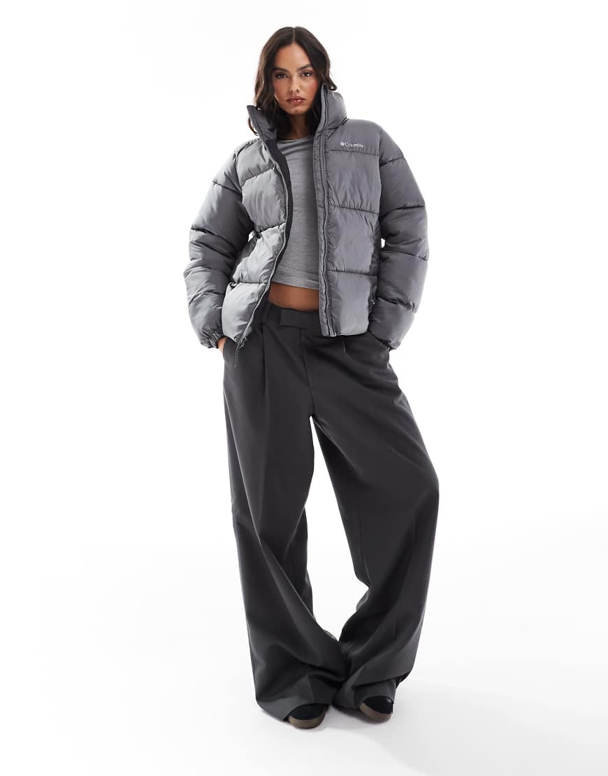 Columbia - Puffect II - Pufferjacke in City-Grau mit Reißverschluss von Columbia