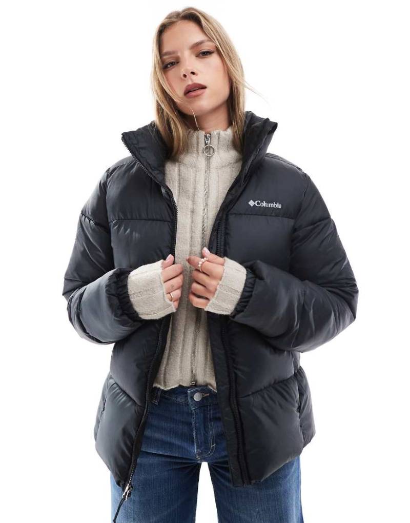 Columbia - Puffect II - Pufferjacke in Schwarz mit Reißverschluss von Columbia