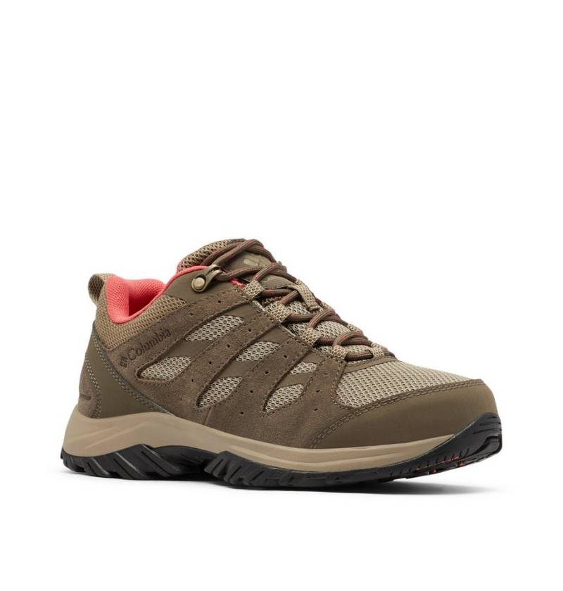 Columbia REDMOND III WATERPROOF Pebble, Red Coral Wanderschuh von Columbia