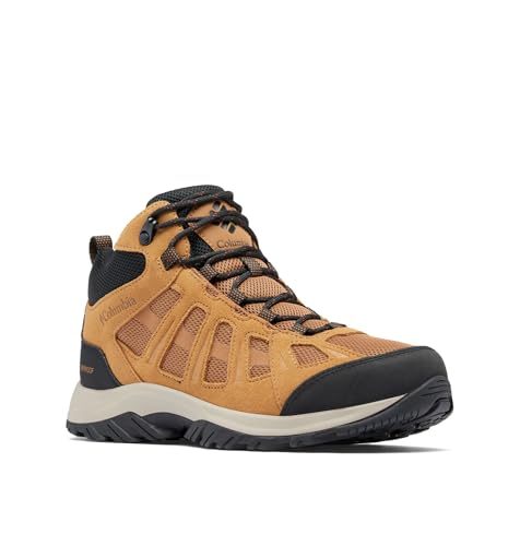 Columbia Redmond 3 Mid Waterproof, wasserdichte mittelhohe Trekking- und Wanderstiefel, Elk/Spice, von Columbia