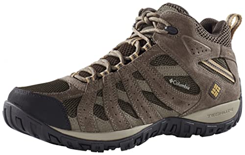 Columbia Redmond MID Waterproof, Herren Trekking- & Wanderhalbschuhe, Braun (Cordovan, Dark Banana 231), 43 EU von Columbia