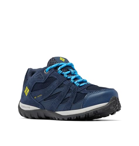 Columbia Redmond Wasserfest Trekking-und Wanderhalbschuhe, Collegiate Navy Laser Lemon, 36 EU von Columbia