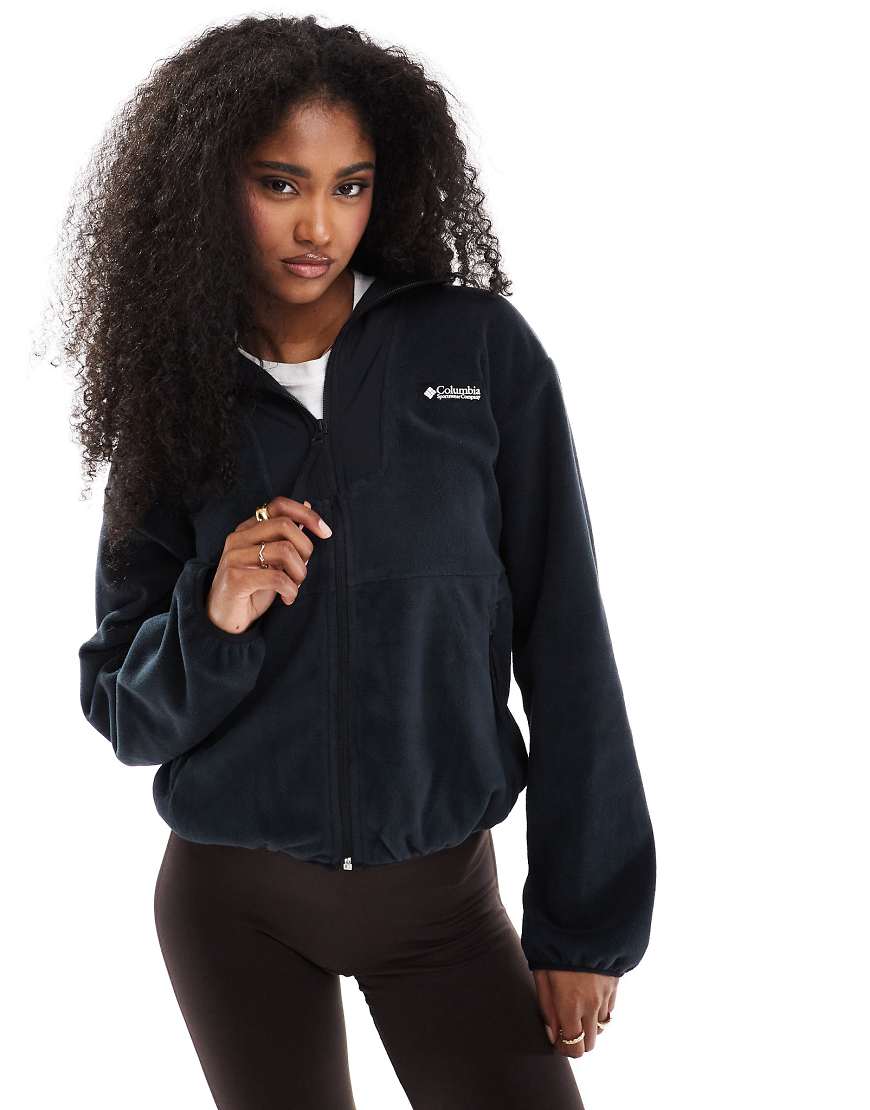 Columbia - Sequoia Grove - Fleecejacke in Schwarz mit Reißverschluss von Columbia