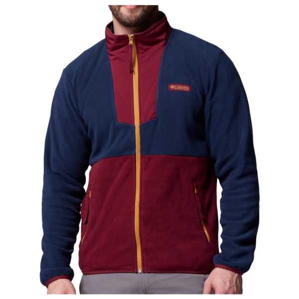 Columbia - Sequoia Grove Full Zip Fleece - Fleecejacke Gr M blau/rot von Columbia