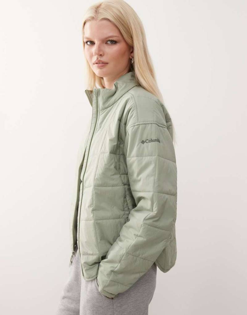 Columbia - Sienna Hill - Gesteppter Mantel in Grün von Columbia