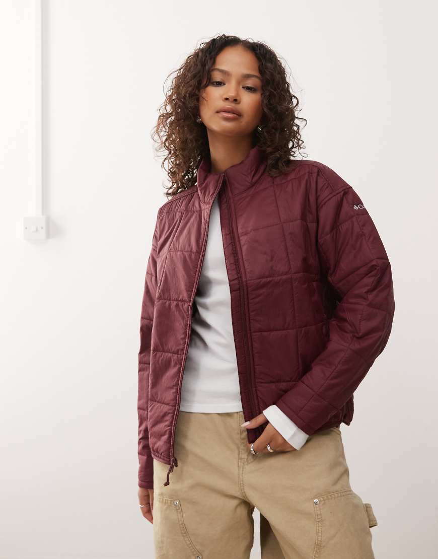Columbia - Sienna Hill - Steppjacke in Burgunderrot von Columbia