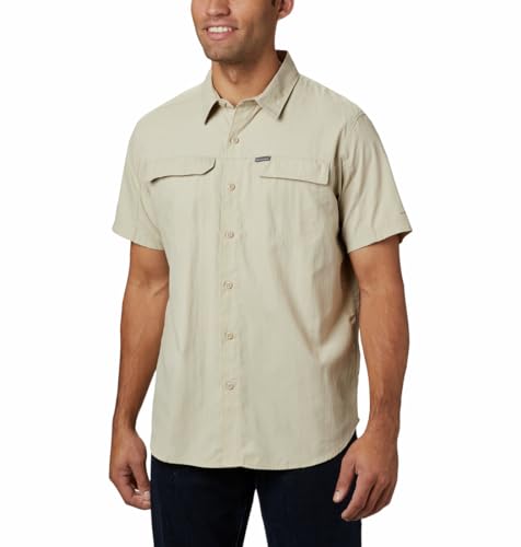 Columbia Silver Ridge 2.0 Kurzarm-Shirt, UV-Sonnenschutz, Herren, Silver Ridge 2.0 Short Sleeve Shirt, Uv Sun Protection, fossil, XX-Large von Columbia