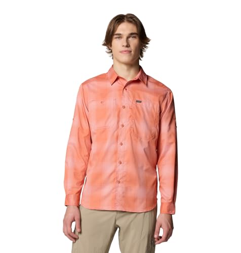 Columbia Silver Ridge Utility Lite Herren-Langarmshirt mit Karomuster, Tuscan Large Blur Check, XX-Large von Columbia