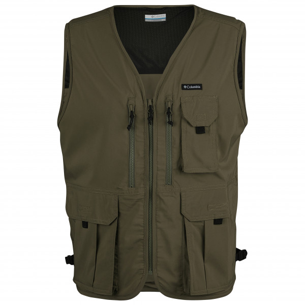 Columbia - Silver Ridge Utility Vest - Softshellweste Gr L braun/oliv von Columbia