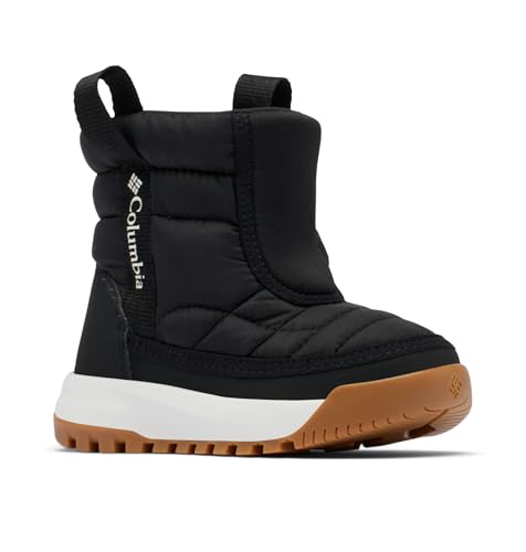 Columbia Snowtrot Mid, Schneestiefel, Black/Sea Salt, von Columbia