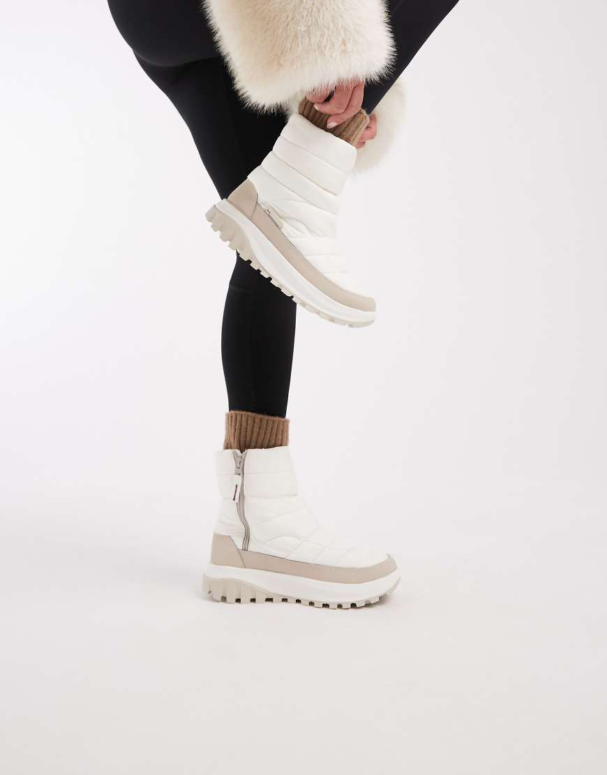 Columbia - Snowtrot - Stiefel in Weiß mit mittelhohem Schaft von Columbia